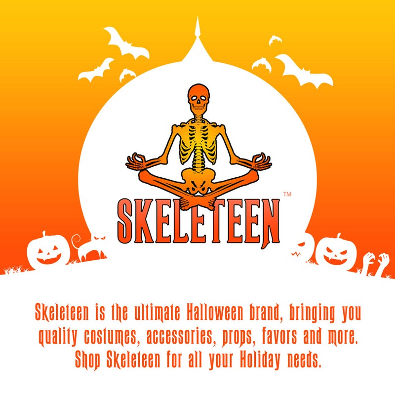 Skeleteen Mexican Serape Dog Costume - Cinco de Mayo Poncho and Sombrero Costumes for Pets (Size L) - Small Breeds Multicolored - Image 5